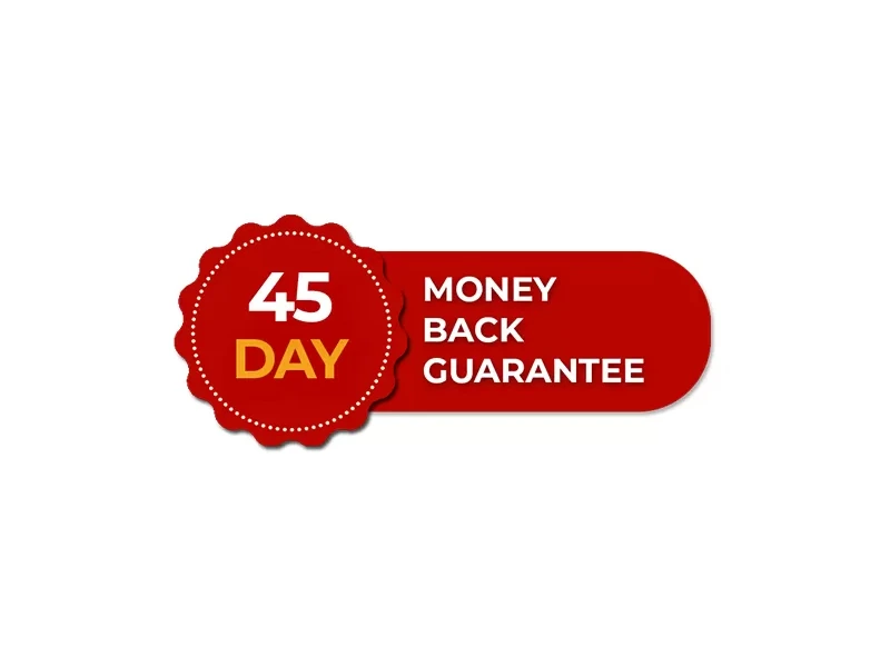 ضمان استعادة الأموال لمدة 45 يومًا