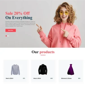 Design for e-commerce Famms