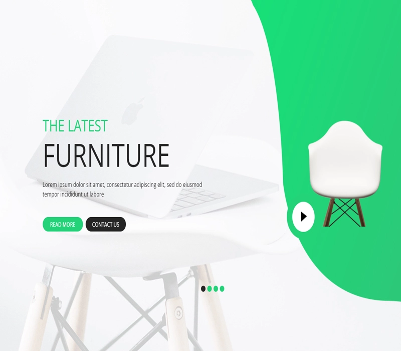 furniture website template