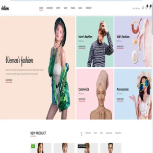 Ashion website template