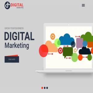 Digital website template