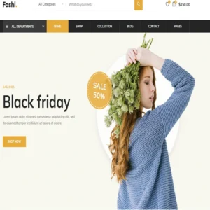 Fashi - website template