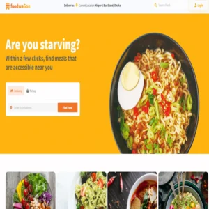 FoodwaGon website template