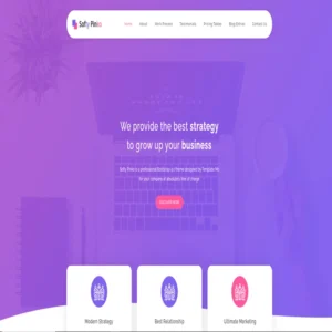 Softy Pinko website template