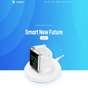 SmartWatch website template