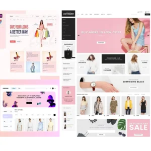 تصميم متجر إلكتروني لبيع المنتجات و الخدمات احترافي