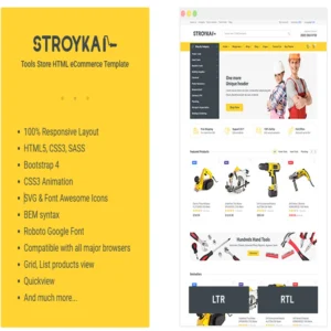 Stroyka - Tools Store Template