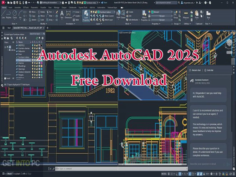 تحميل برنامج اوتوكاد 2025 مجانا من اوتوديسك