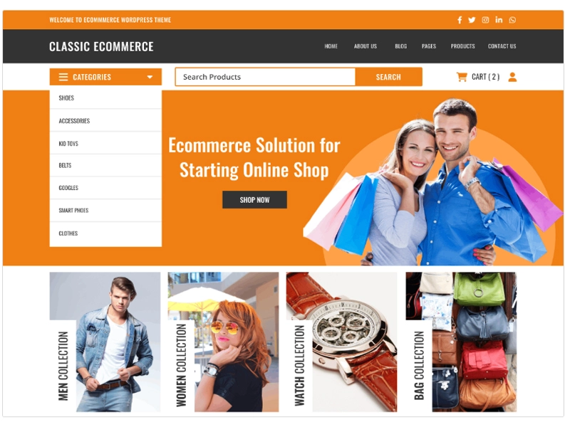 خطوات تصميم متجر إلكتروني احترافي وردبريس وربطة بالدفع والشحن