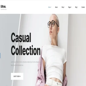 Ultras – Multi-page eCommerce Website Template