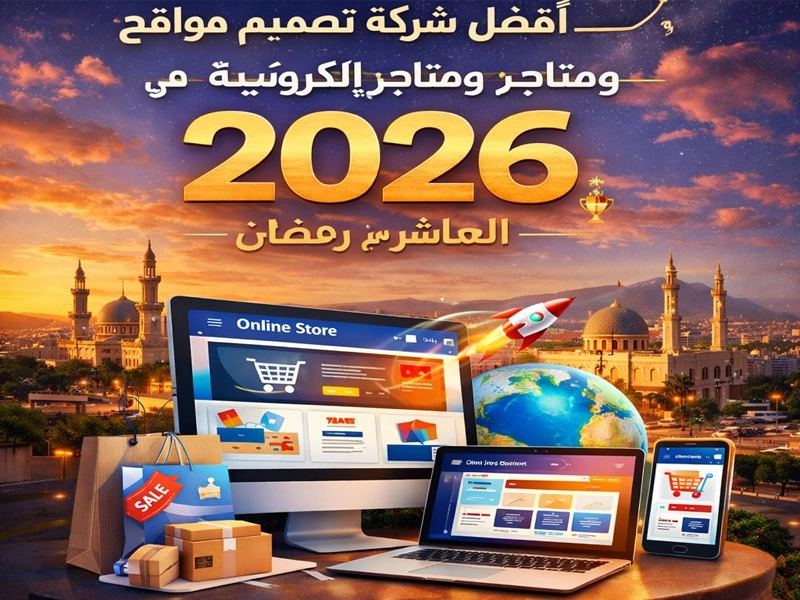 أفضل شركة تصميم مواقع ومتاجر إلكترونية في العاشر من رمضان 2026