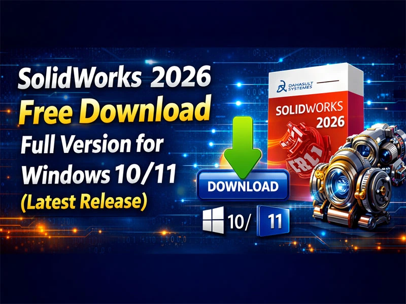 SolidWorks 2026 Free Download for Windows 10/11 – Full Setup & Features