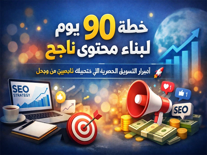 خطة 90 يوم لبناء محتوى ناجح | أسرار التسويق الحصرية اللي هتجيبلك متابعين من جوجل